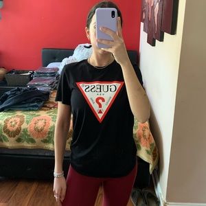 GUESS Logo Short-Sleeve Tee